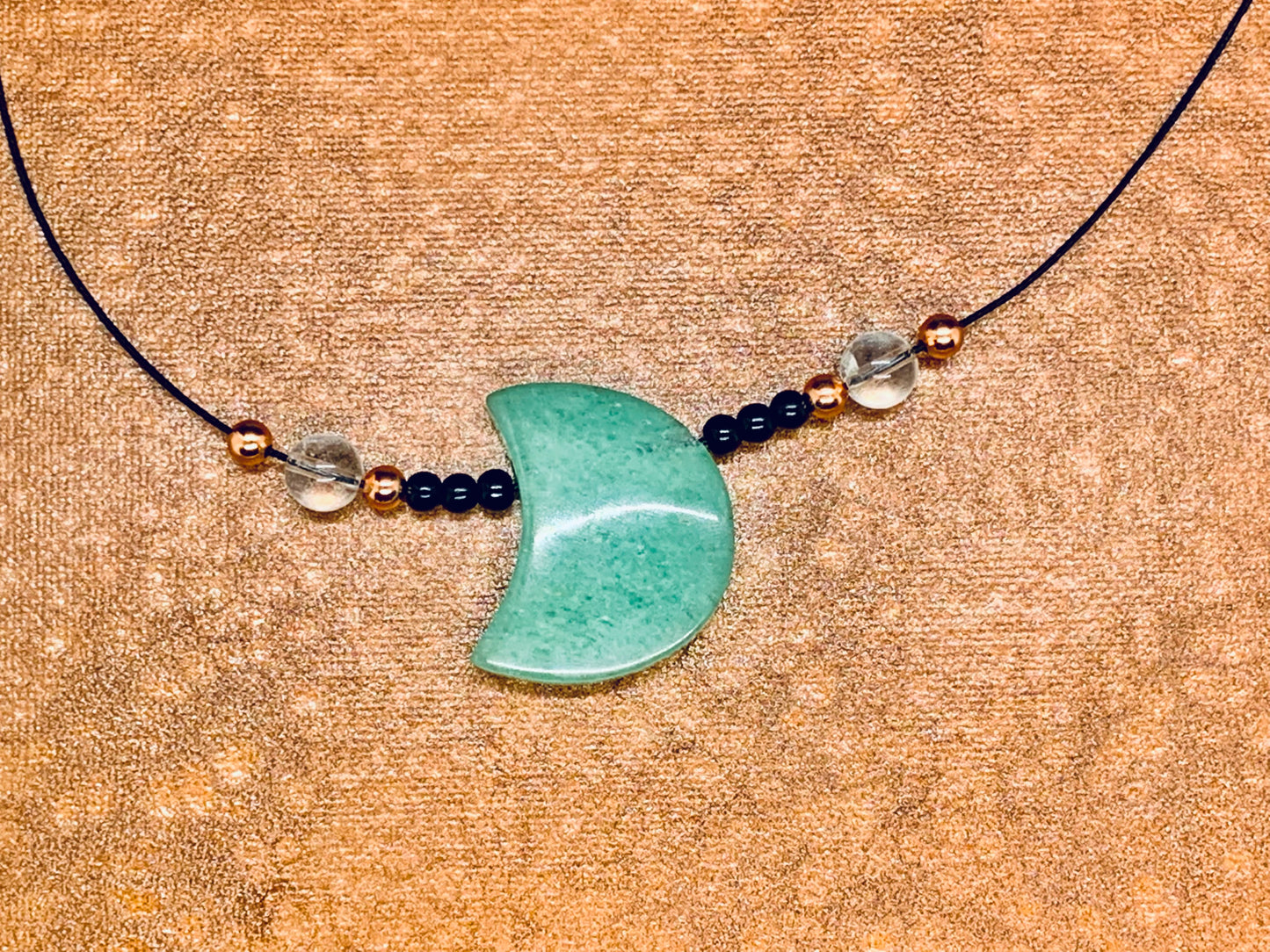 Money Moon (Green Aventurine)