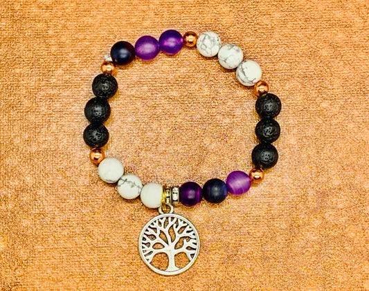 Tree of Life Charm Stretch Bracelets